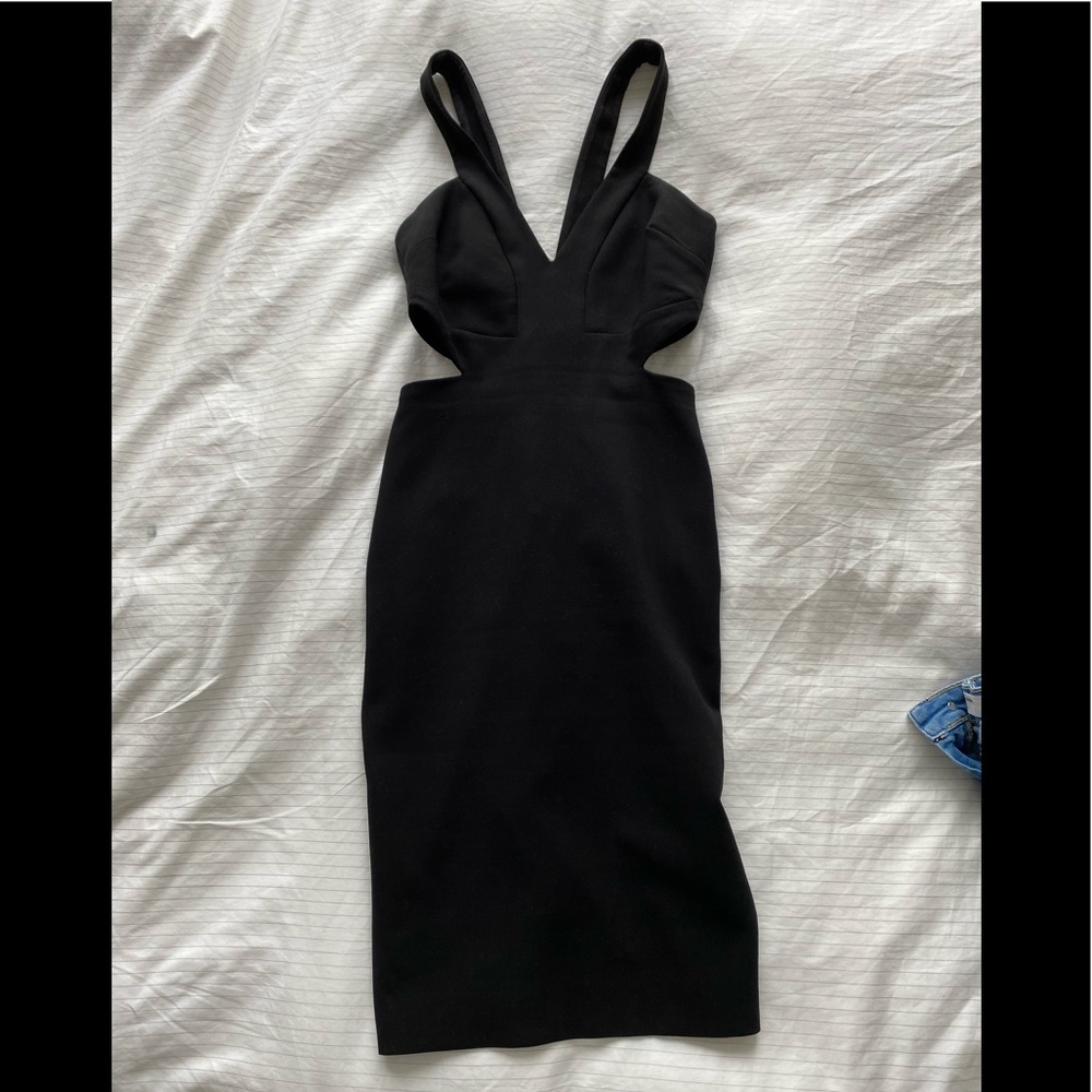 Likely Sexy Black Cut-out Dress